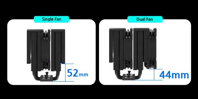 Охладител за процесор Zalman CPU Cooler CNPS14X DUO Black, LGA1851/AM5