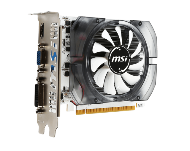 Видео карта MSI NVIDIA GeForce GT 730 2GB, 128-bits, VGA, DVI, HDMI