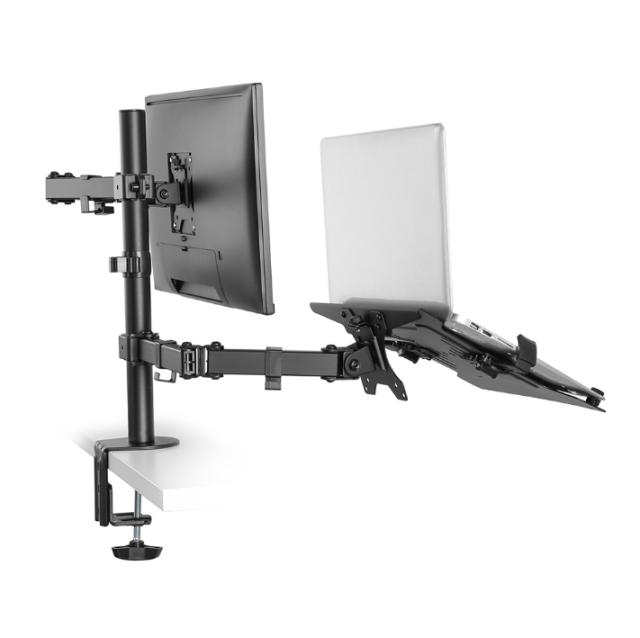 Стойка Neomounts by NewStar Flat Screen & Notebook Desk Mount (clamp/grommet)