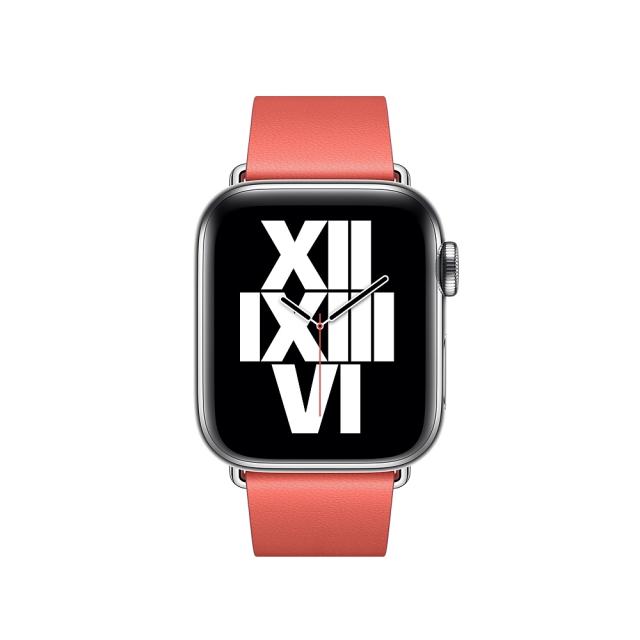 Каишка за часовник Apple Watch 40mm Band: Pink Citrus Modern Buckle - Large (Seasonal Fall 2020)