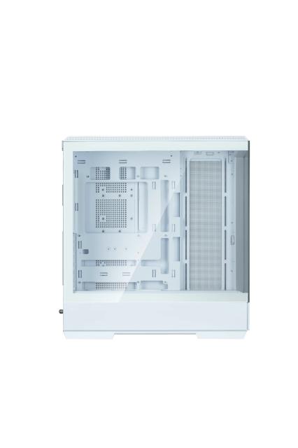 Кутия Zalman P50 White, Middle Tower, Tempered Glass, 1 x USB 3.1 Type-C, 2 x USB 3.0, HD Audio x 1, ATX / mATX / Mini-ITX