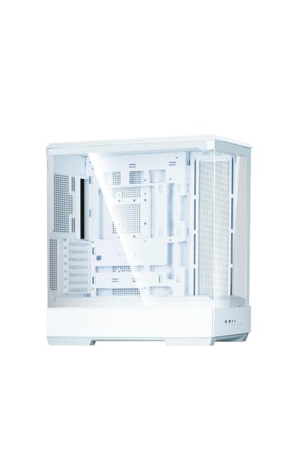 Кутия Zalman P50 White, Middle Tower, Tempered Glass, 1 x USB 3.1 Type-C, 2 x USB 3.0, HD Audio x 1, ATX / mATX / Mini-ITX