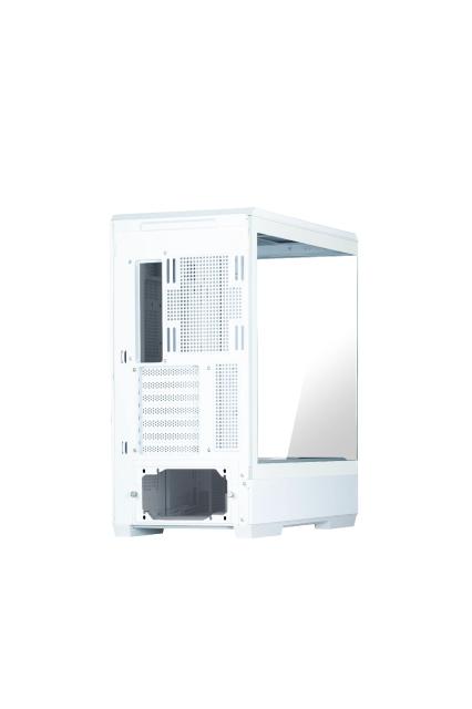 Кутия Zalman P50 White, Middle Tower, Tempered Glass, 1 x USB 3.1 Type-C, 2 x USB 3.0, HD Audio x 1, ATX / mATX / Mini-ITX