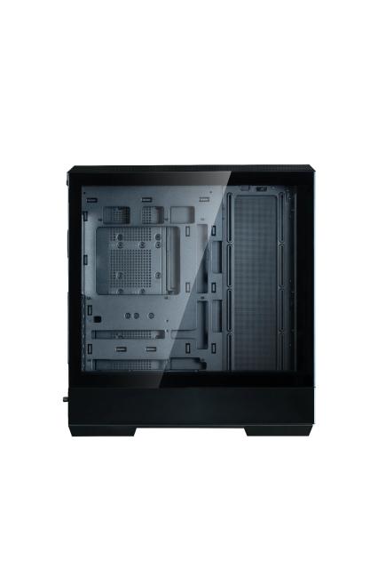 Кутия Zalman P50 Black, Middle Tower, Tempered Glass, 1 x USB 3.1 Type-C, 2 x USB 3.0, HD Audio x 1, ATX / mATX / Mini-ITX