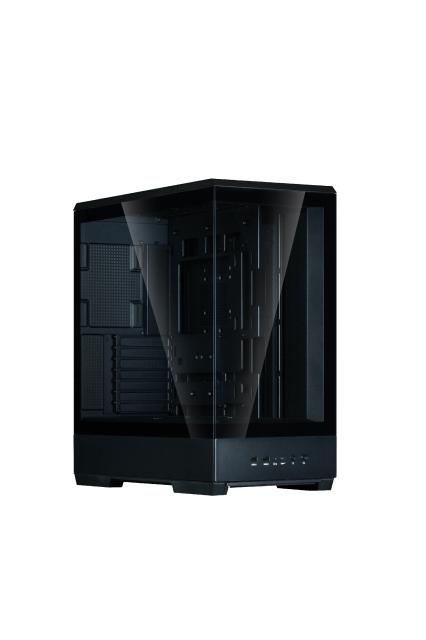 Кутия Zalman P50 Black, Middle Tower, Tempered Glass, 1 x USB 3.1 Type-C, 2 x USB 3.0, HD Audio x 1, ATX / mATX / Mini-ITX