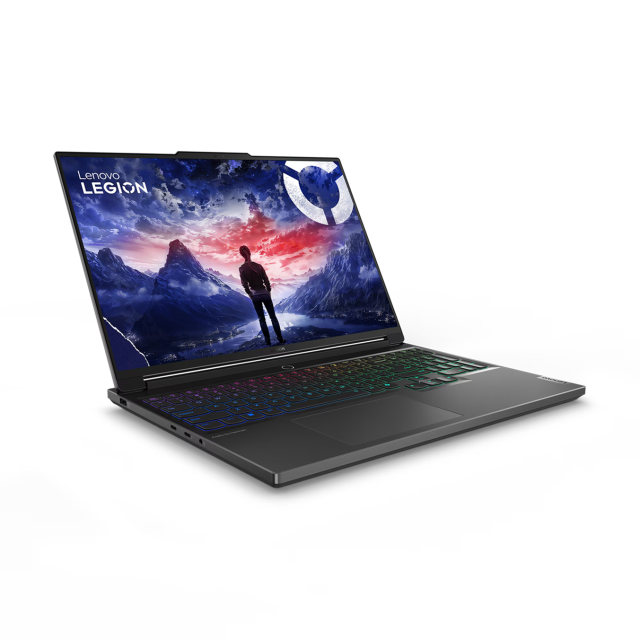 Лаптоп Lenovo Legion 7 16IRX9, Intel Core i7-14700HX 20C (2.1/5.5GHz, 33MB Cache), 16" (40.64cm) 3.2K IPS 165Hz Anti-Glare Display, NVIDIA GF RTX 4070 8GB, 32GB DDR5, 1TB SSD NVMe, 2x USB 3.2 Type-C, 1x Thunderbolt 4, HDMI, Free DOS