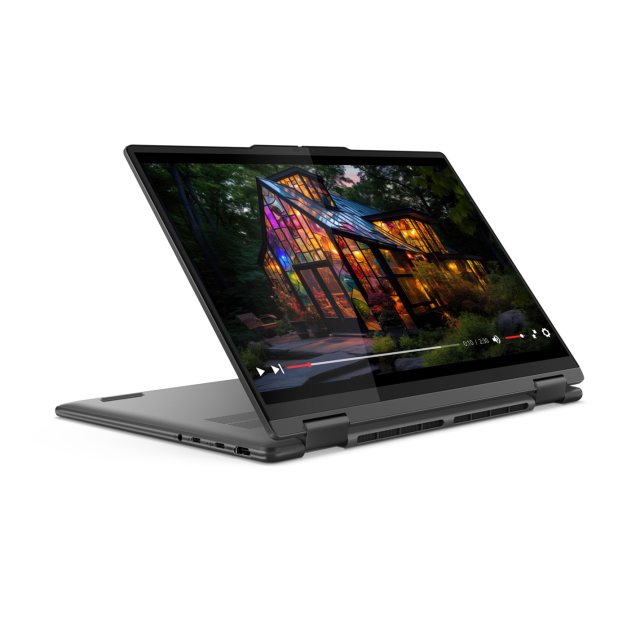 Лаптоп Lenovo Yoga 7 2-in-1 14IML9, Intel Core Ultra 5 125U 12C (1.3/4.3GHz, 16MB Cache), 14" (35.56cm) WUXGA IPS Glare Touchscreen Display, 16GB LPDDR5X, 1TB SSD NVMe, 2x Thunderbolt 4, HDMI, Windows 11 Home