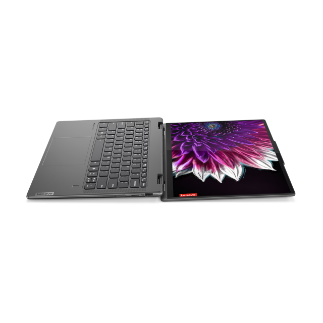 Лаптоп Lenovo Yoga 7 2-in-1 14IML9, Intel Core Ultra 5 125U 12C (1.3/4.3GHz, 16MB Cache), 14" (35.56cm) WUXGA IPS Glare Touchscreen Display, 16GB LPDDR5X, 1TB SSD NVMe, 2x Thunderbolt 4, HDMI, Windows 11 Home