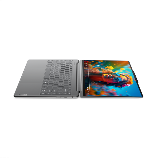 Лаптоп Lenovo Yoga 9 2-in-1 14IMH9, Intel Core Ultra 7 155H 16C 1.4/4.8GHz, 24MB Cache), 14" (35.56cm) 4K/UHD OLED Glare 400nits Touch Display, 32GB LPDDR5X, 1TB SSD NVMe, 2x Thunderbolt 4, Windows 11 Home