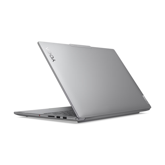 Лаптоп Lenovo Yoga Pro 9 16IMH9, Intel Core Ultra 9 185H 16C (2.3/5.1GHz, 24MB Cache), 16" (40.64cm) 3.2K IPS 165Hz Glare Touchscreen, NVIDIA GF RTX 4050 6GB, 32GB LPDDR5X, 1TB SSD, 1x Thunderbolt 4, HDMI, Windows 11 Home