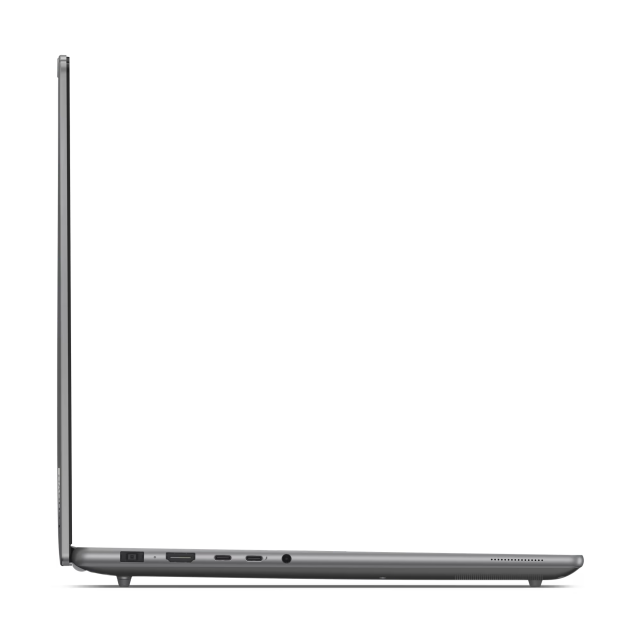 Лаптоп Lenovo Yoga Pro 9 16IMH9, Intel Core Ultra 9 185H 16C (2.3/5.1GHz, 24MB Cache), 16" (40.64cm) 3.2K IPS 165Hz Glare Touchscreen, NVIDIA GF RTX 4050 6GB, 32GB LPDDR5X, 1TB SSD, 1x Thunderbolt 4, HDMI, Windows 11 Home