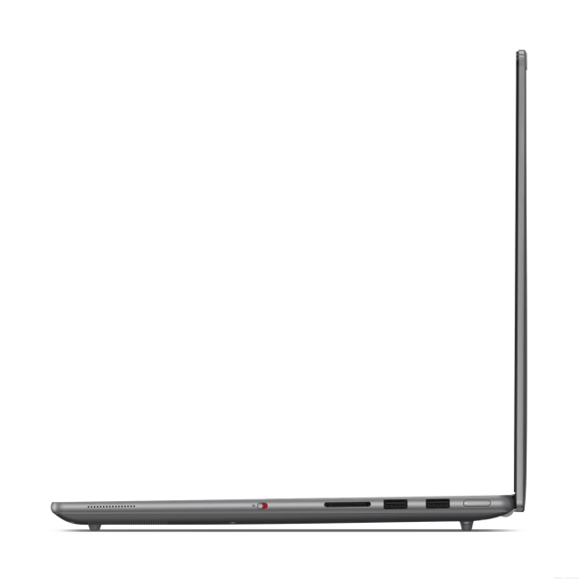 Лаптоп Lenovo Yoga Pro 9 16IMH9, Intel Core Ultra 9 185H 16C (2.3/5.1GHz, 24MB Cache), 16" (40.64cm) 3.2K IPS 165Hz Glare Touchscreen, NVIDIA GF RTX 4050 6GB, 32GB LPDDR5X, 1TB SSD, 1x Thunderbolt 4, HDMI, Windows 11 Home