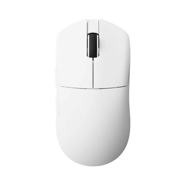 Геймърска KEYCHRON Lemokey G1 8K, оптична (26000 dpi), Wireless /Bluetooth, USB Type-C, Matte White