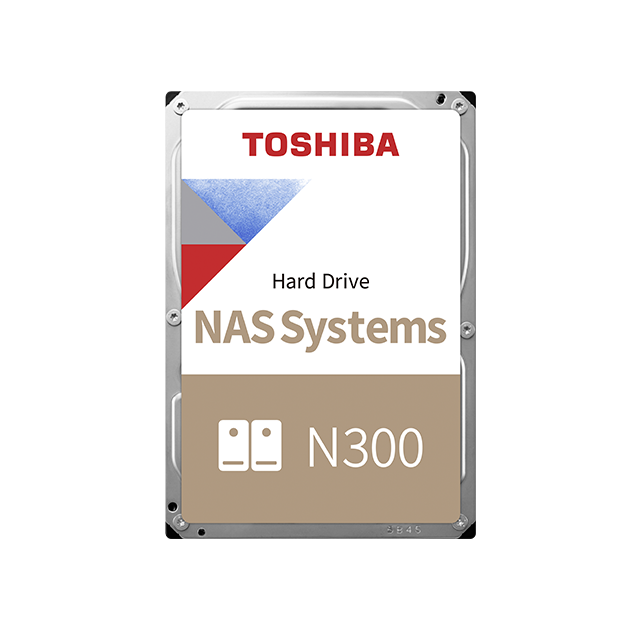 Твърд диск Toshiba NAS N300, 6TB, 7200rpm, 256MB, SATA III, 3.5" (8.89 cm) 