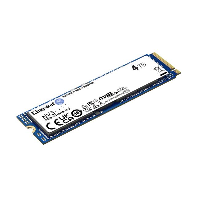 KINGSTON SSD 4TB NV3 M.2 2280 PCIe 4.0 NVMe