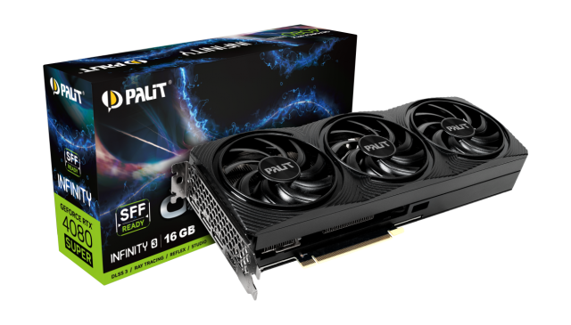 Видео карта PALIT NVIDIA GeForce RTX 4080 SUPER Infinity 3 OC, 16GB, 256-bit, HDMI, 3xDP