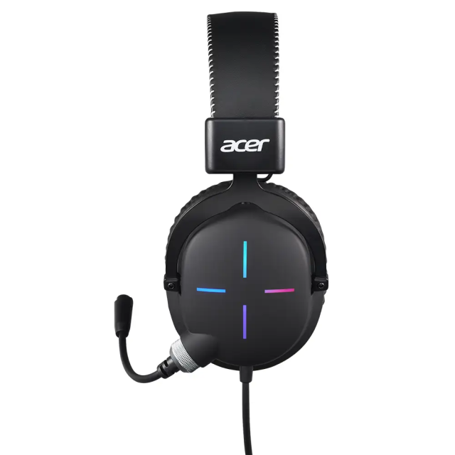 Слушалки ACER NITRO HEADSET II NHW200, RGB, микрофон 3.5mm, USB