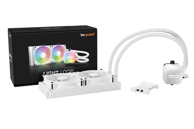 Охладител за процесор be quiet!, LIGHT LOOP 240mm White