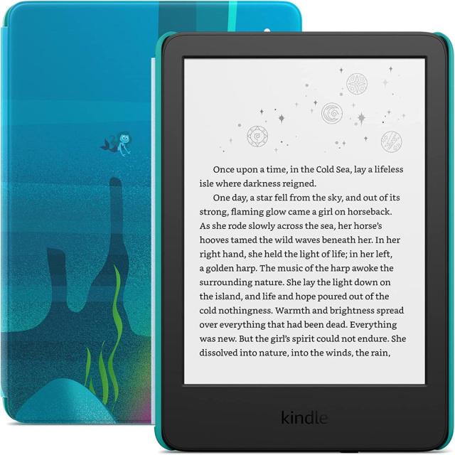 eBook четец Kindle 2022 kids, 6" (15.24 cm), 16GB, WiFi, Ocean explorer