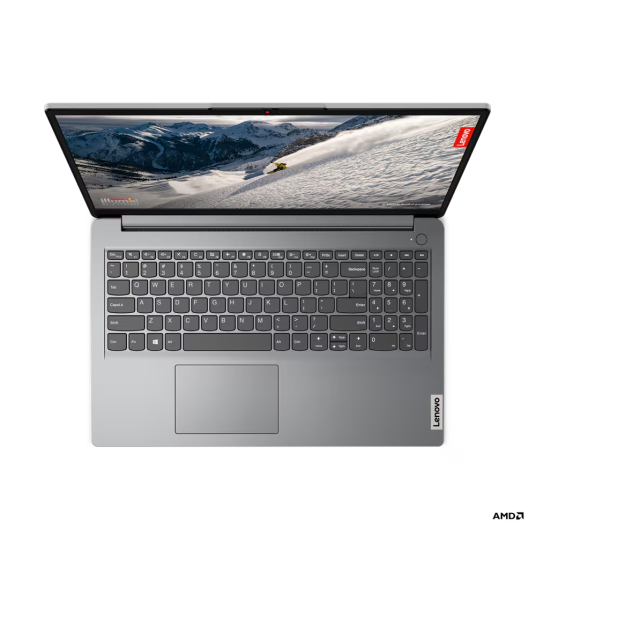 Лаптоп Lenovo IdeaPad 1 15ALC7, AMD Ryzen 7 5700U 8C (1.8/4.3GHz, 8MB Cache), 15.6'' (39.62 cm), FHD TN Anti-glare, 8GB DDR4, 512GB SSD, Free DOS