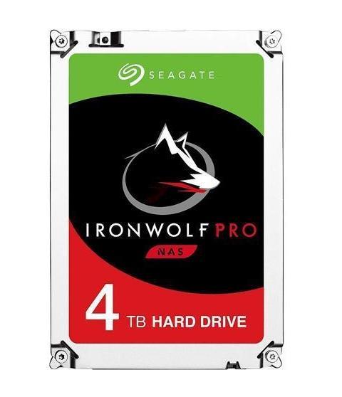 Твърд диск SEAGATE SEAGATE Ironwolf PRO 4TB 7200rpm 6Gb/s SATA 256MB 3.5" (8.89 cm) - - фабрично обновен