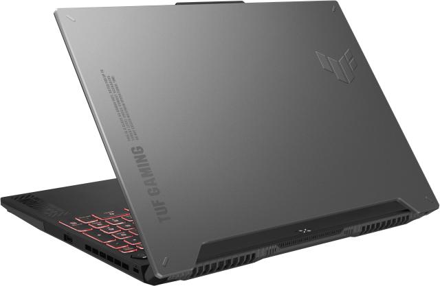 Лаптоп Asus TUF Gaming A15 2024 FA507NVR-LP080, AMD Ryzen 7 7435HS 8C (3.1/4.5GHz, 16MB Cache), 15.6" (39.62cm) Full HD IPS 144Hz Anti-Glare Display, NVIDIA GF RTX 4060 8GB, 16GB DDR5, 512GB SSD NVMe, 2x USB 3.2 Gen 2 Type-C, Free DOS