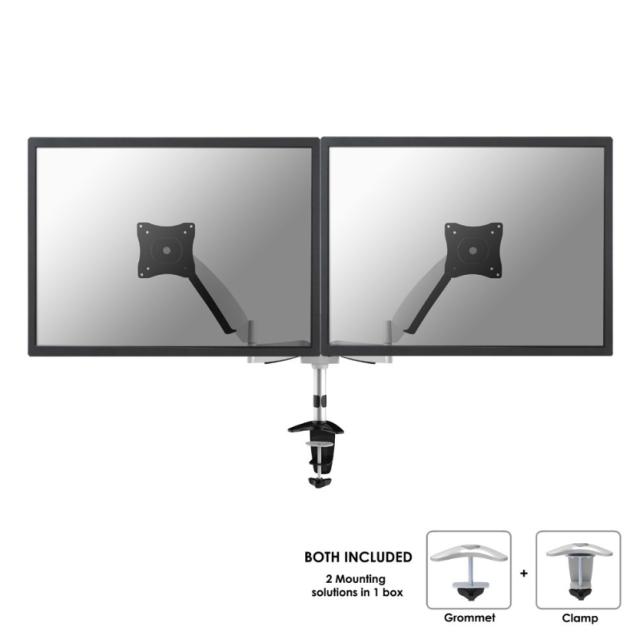 Стойка Neomounts by NewStar Flat Screen Desk Mount (clamp/grommet)