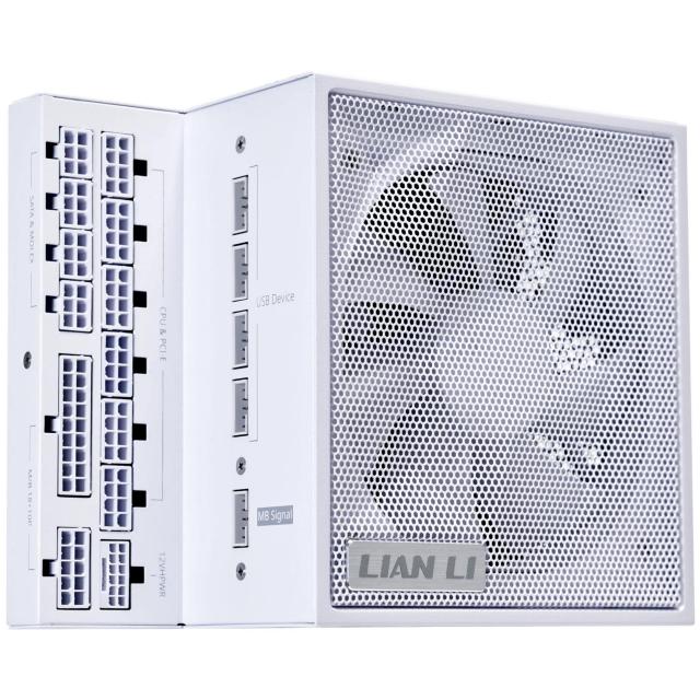 Захранване Lian Li EDGE EG1300 White 1300W 80+ Platinum PCIe 5.1, ATX 3.1