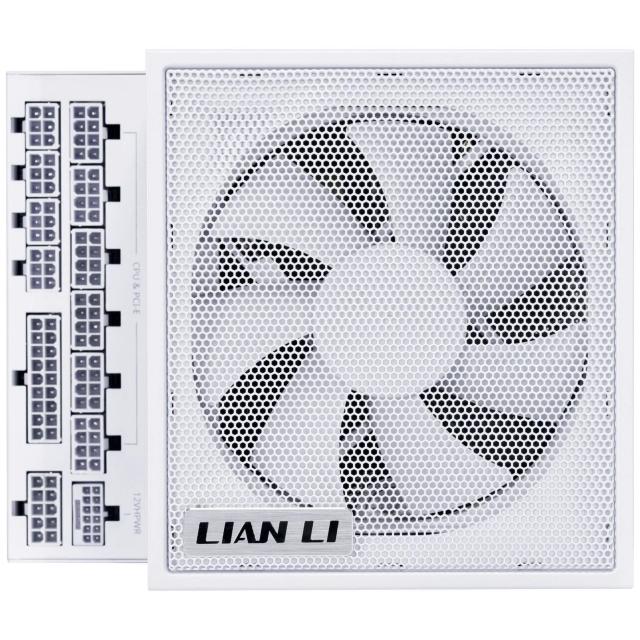 Захранване Lian Li EDGE EG1300 White 1300W 80+ Platinum PCIe 5.1, ATX 3.1