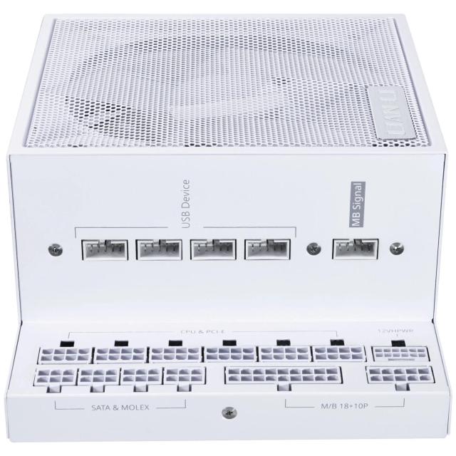 Захранване Lian Li EDGE EG1300 White 1300W 80+ Platinum PCIe 5.1, ATX 3.1