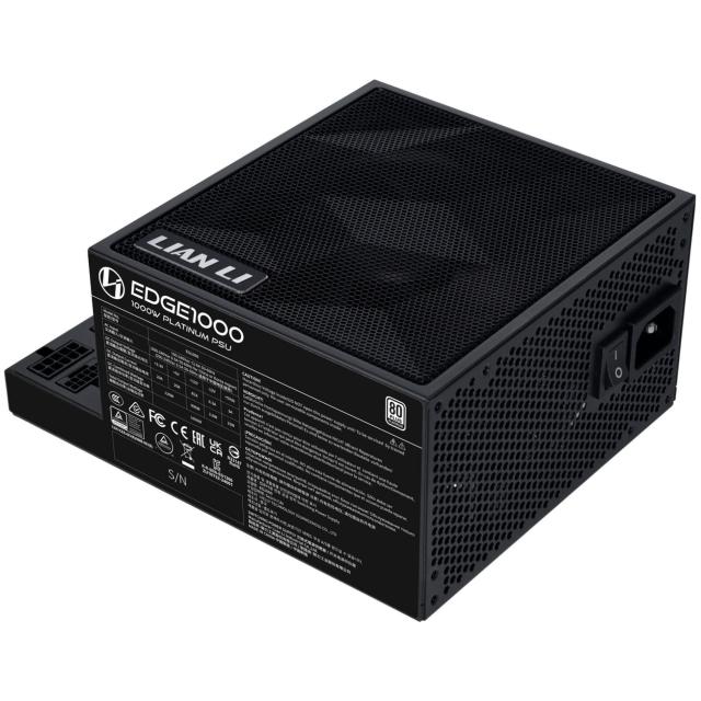 Захранване Lian Li EDGE EG1000 Black 1000W 80+ Platinum PCIe 5.1, ATX 3.1