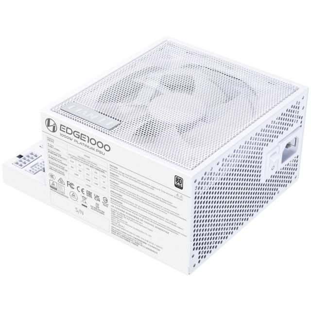 Захранване Lian Li EDGE EG1000 White 1000W 80+ Platinum PCIe 5.1, ATX 3.1