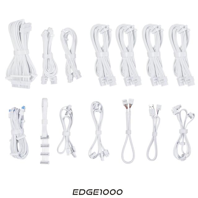 Захранване Lian Li EDGE EG1000 White 1000W 80+ Platinum PCIe 5.1, ATX 3.1
