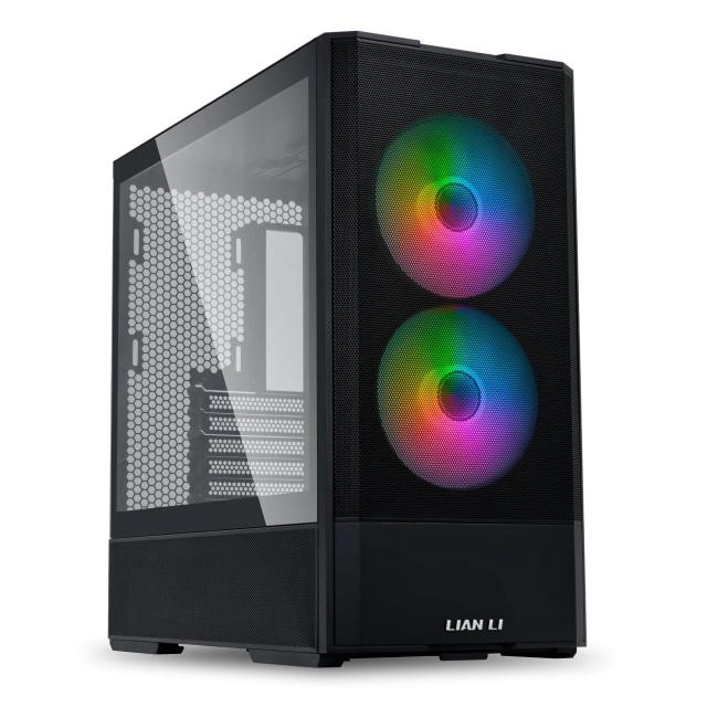 Кутия Lian Li LANCOOL 207, Mid-Tower, 2 x USB 3.0, 1 x USB Type-C, 1 x Audio, Tempered Glass, ATX /Micro-ATX/Mini-ITX