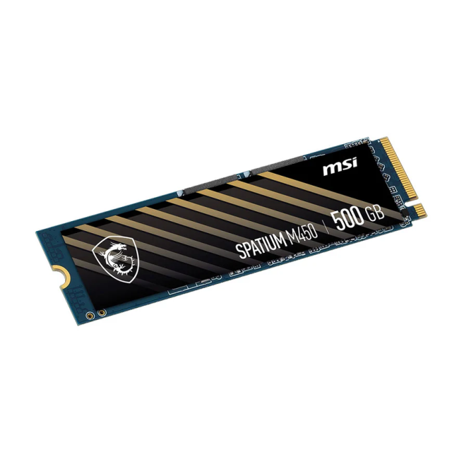 MSI SPATIUM M450 SSD 500GB INT M2 PCI-E 2280 NVMe 1.4 PCIe 4.0