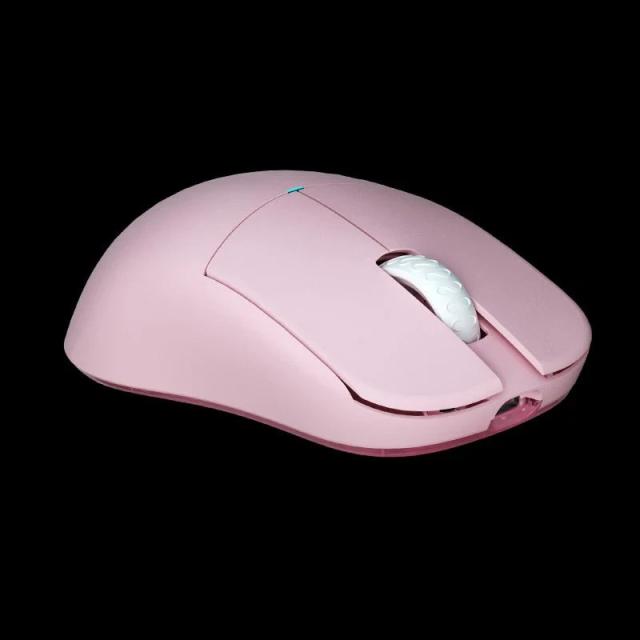 Геймърска мишка Lamzu ATLANTIS MINI 1K, оптична, 30 000 dpi, Wireless, Light Pink