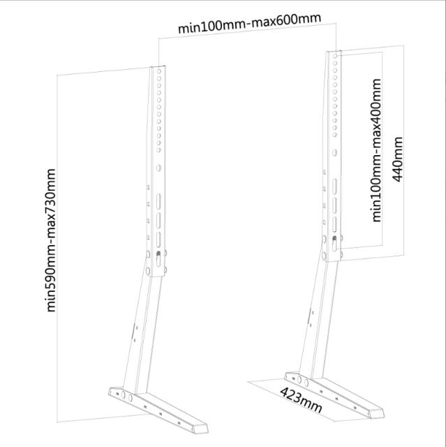 Стойка Neomounts by NewStar Flat Screen Desk Mount (stand/foot)