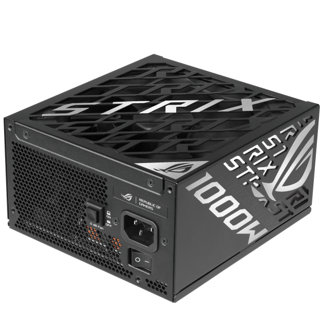 Захранване ASUS ROG STRIX 1000W, Active PFC, ATX 3.1, PCIe 5.0, 80+ Platinum, Fully Modular