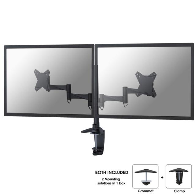 Стойка Neomounts by NewStar Flat Screen Desk Mount (clamp/grommet)