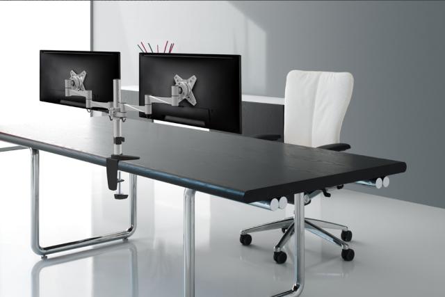 Стойка Neomounts by NewStar Flat Screen Desk Mount (clamp/grommet)