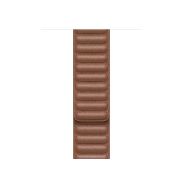 Каишка за часовник Apple Watch 40mm Band: Saddle Brown Leather Link - Small
