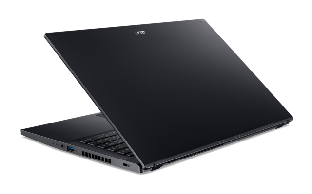 Лаптоп Acer Aspire 7 Gaming A715-76G-55AD, Intel Core i5-12450H 8C (2.0/4.4GHz, 12MB Cache), 15.6" (39.62cm) Full HD IPS, NVIDIA RTX 3050 4GB GDDR6, 16GB DDR4, 512 GB SSD, Free DOS