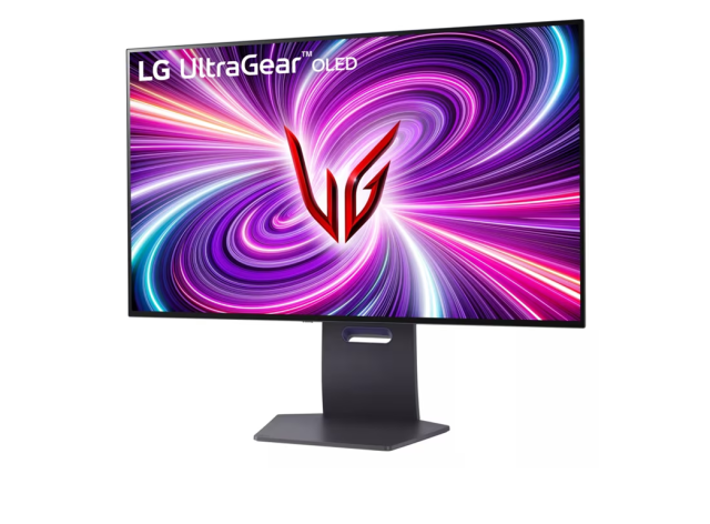 Монитор LG 32GS95UE-B, 31.5" (80.01 cm) 4K OLED, UHD 240Hz / FHD 480Hz, 0.03ms, 275 cd/m², HDMI, DP