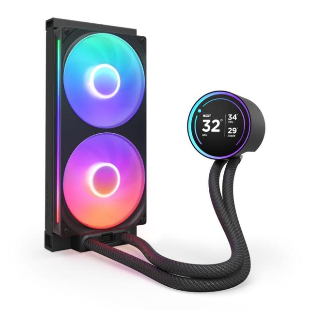 Охладител за процесор NZXT Kraken Elite 280 V2 RGB Black LCD Display