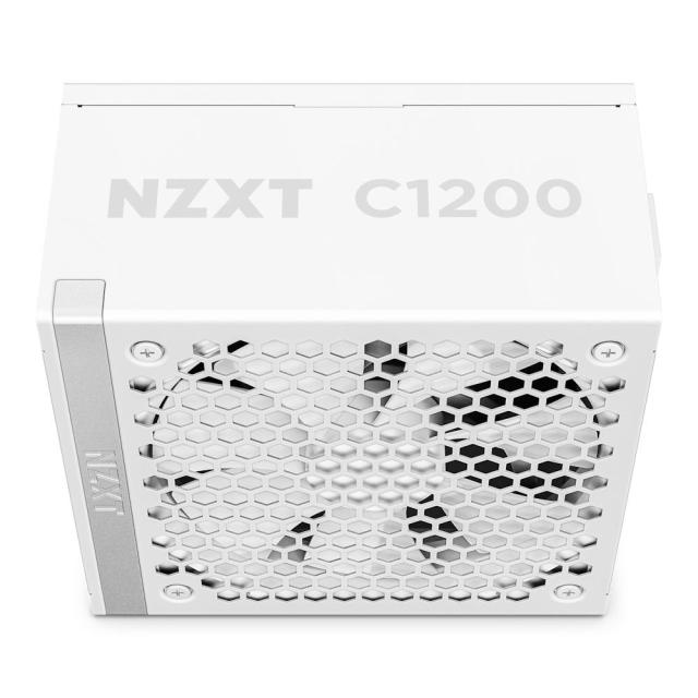 Захранване NZXT C1200, 1200W White, 80 PLUS Gold, Active PFC, ATX 3.1, Fully Modular