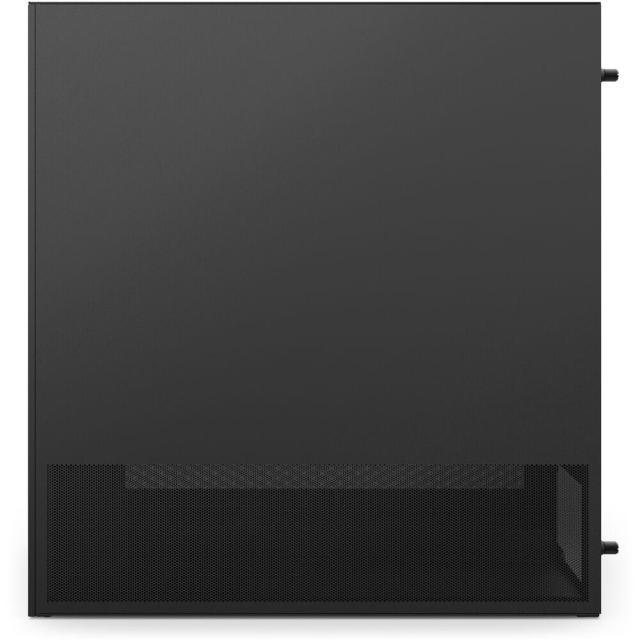 Кутия NZXT H5 Flow RGB 2024 Black, Mid-Tower, 1 x USB 3.2 Type-A, 1 x USB 3.2 Gen 2x2 Type-C, 1 x Audio Jack, E-ATX (Up to 277 mm wide), ATX, Micro-ATX, Mini-ITX