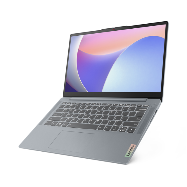 Лаптоп Lenovo IdeaPad Slim 3 14IRH8, Intel Core i5-13420H 8C (2.1/4.6 GHz, 12MB Cache), 14" (35.56cm) Full HD IPS Anti-Glare Display, 16GB LPDDR5, 512GB SSD, 1x USB 3.2 Gen 1 Type-C, Free DOS