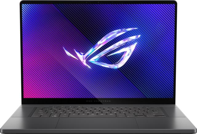 Лаптоп ASUS ROG Zephyrus G16 2024 GU605MI-QR153W, Intel Core Ultra 7 155H (1.4/4.8GHz, 24MB Cache), 16" (40.64 см) WQXGA, NVIDIA RTX 4070 8GB GDDR6 DLSS 3, 32GB LPDDR5X, 1TB SSD, Windows 11 Home