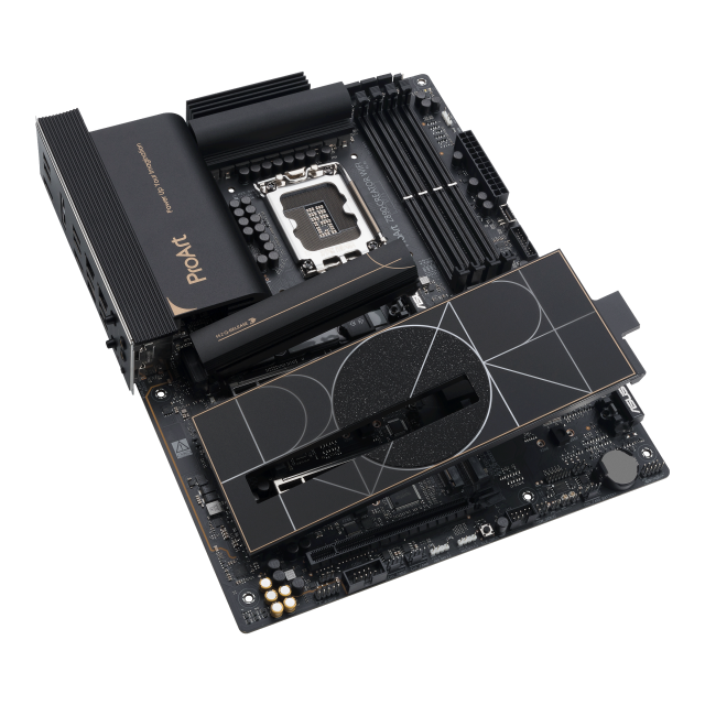 Дънна платка ASUS ProArt Z890-CREATOR WIFI, LGA1851, 5 x M.2, 4 x SATA 6Gb/s, Wi-Fi 7, Bluetooth v5.4, ATX