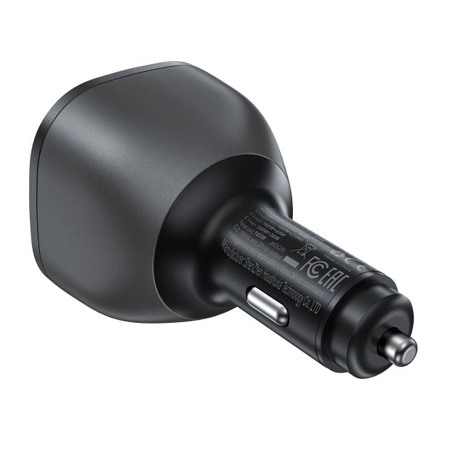 Acefast зарядно за кола Fast Charger Car PD3.1 165W - B14 - USB-C x 2, USB-A x 1, Black